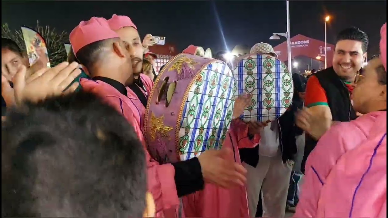 هدو هما الأجواء ديال الاحتفال بالمنتخب المغربي ف مدينة 🌆 سلا العريقة....