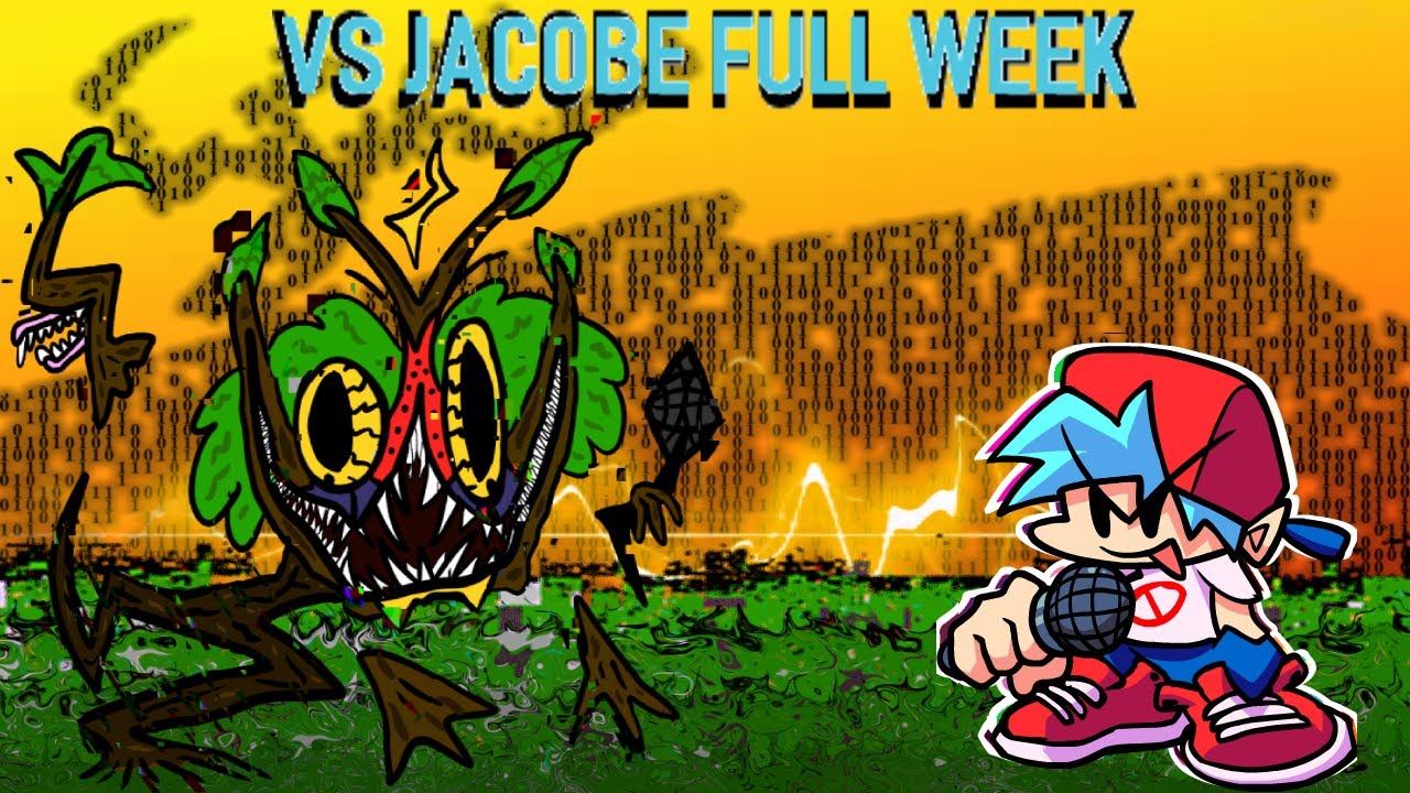 Friday Night Funkin' VS Jacobe Mod FULL WEEK + Cutscenes (HARD)