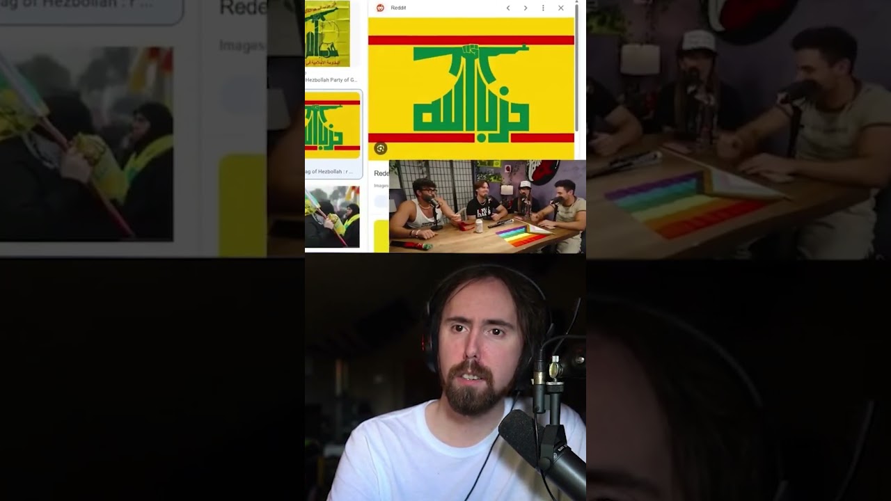 Asmongold reacts to Hasan's favorite flag #shorts #youtubeshorts #asmongold #clips