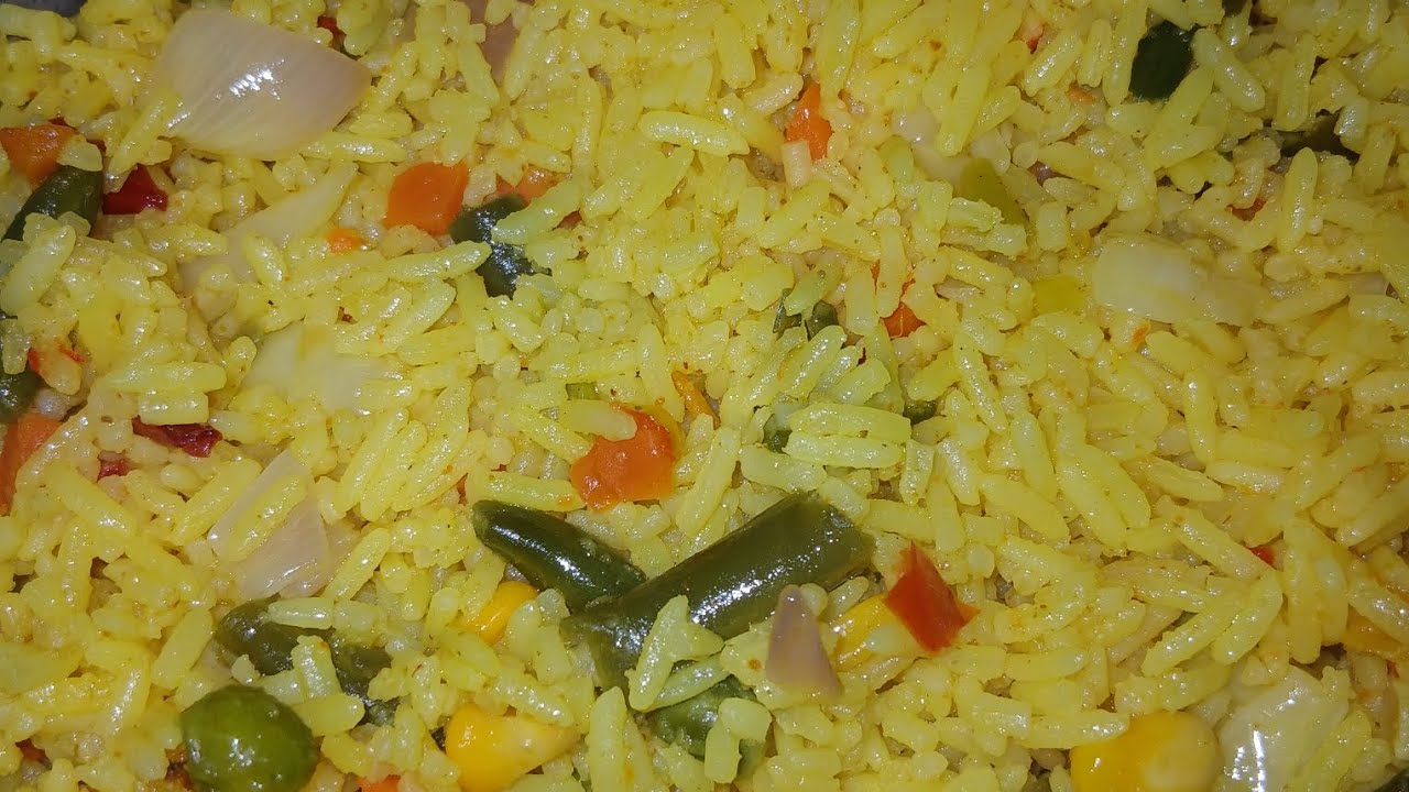 THE BEST NIGERIA FRIED RICE #nigeriafood 