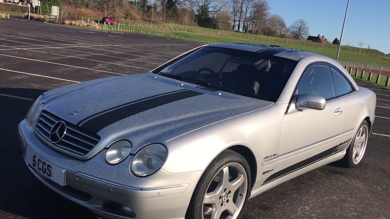 Mercedes CL55 AMG 2002 - Bradley James Classics