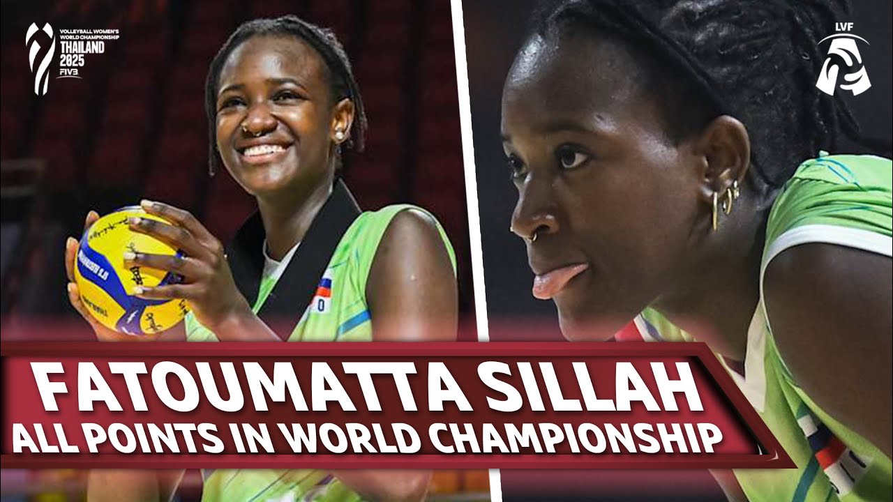 FATOUMATTA SILLAH, All points in Slovenia Team | World Championship 2025