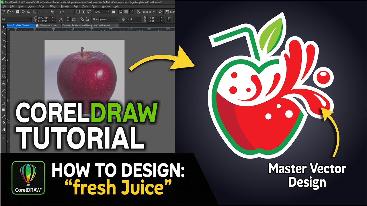 CorelDRAW Tutorial ! Make Your Own Art in No Time