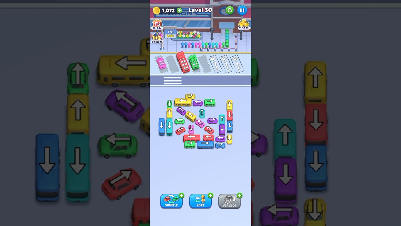 Bus Craze Game level 30