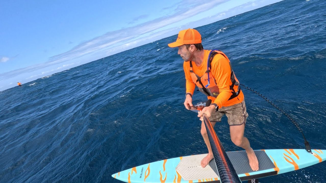 Big Maliko Downwind Foil Maui with the 