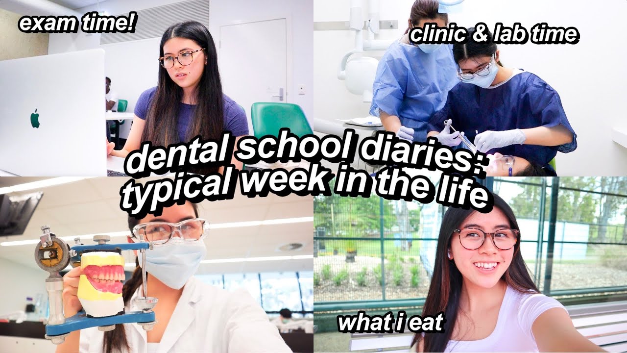*STRESSFUL* WEEK IN THE LIFE of a Dental Student!