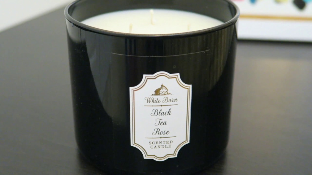 Black Tea Rose | 2017 Spring Test Scent Candles! | Bath & Body Works Review