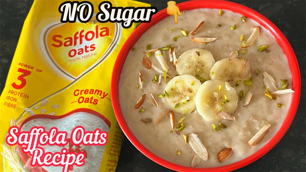 How to make Saffola Oats | Saffola Oats Recipe | Saffola Oats | Milk Oats with Saffola oats