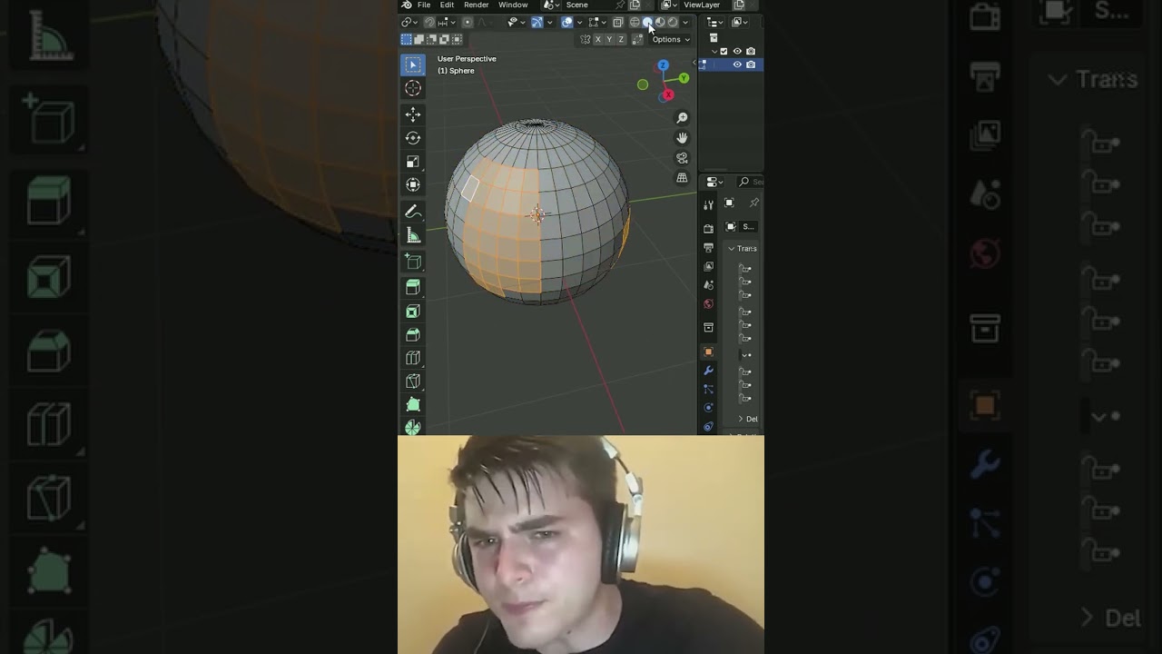 Noob vs Pro: One Click to Select Same Color in Blender