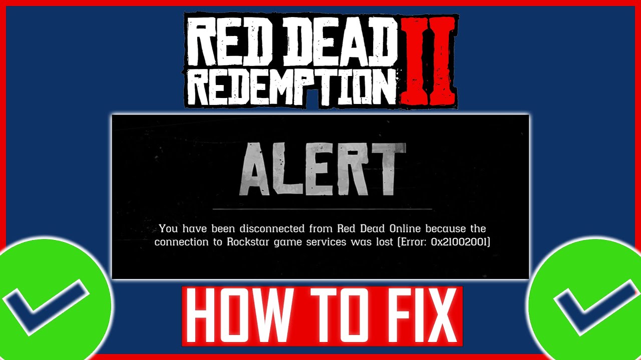 Как исправить ошибку Red Dead Redemption 2: 0x21002001