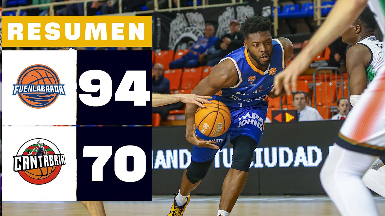 FLEXICAR FUENLABRADA 94-70 GRUPO ALEGA CANTABRIA | RESUMEN PRIMERA FEB