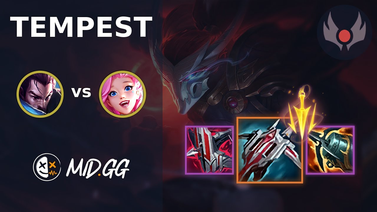 MID.GG: [ Tempest ] Yasuo BOT vs Seraphine | NA GRANDMASTER | LOL Season 2026