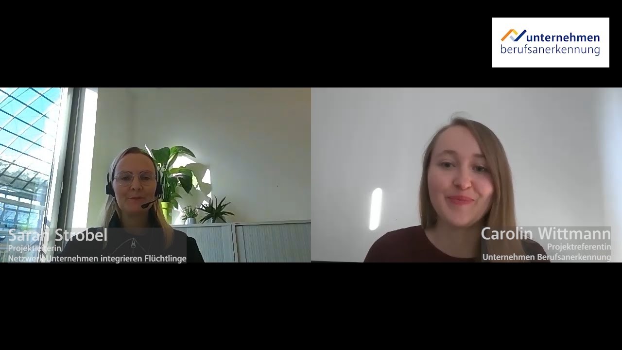 Sprachkurse f&uuml;r internationale Fachkr&auml;fte - Sarah Strobel von NUiF im Interview