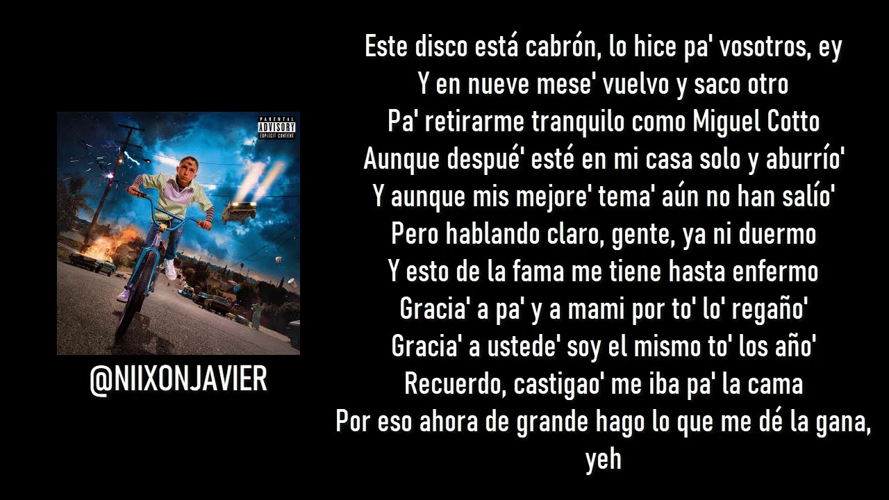 🖤 (Letra) - Bad Bunny | YHLQMDLG
