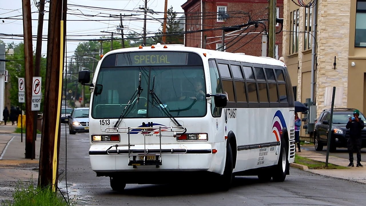 Ex-New Jersey Transit 1999 Nova Bus RTS-06 1513 @ Main Street & Lexington Avenue