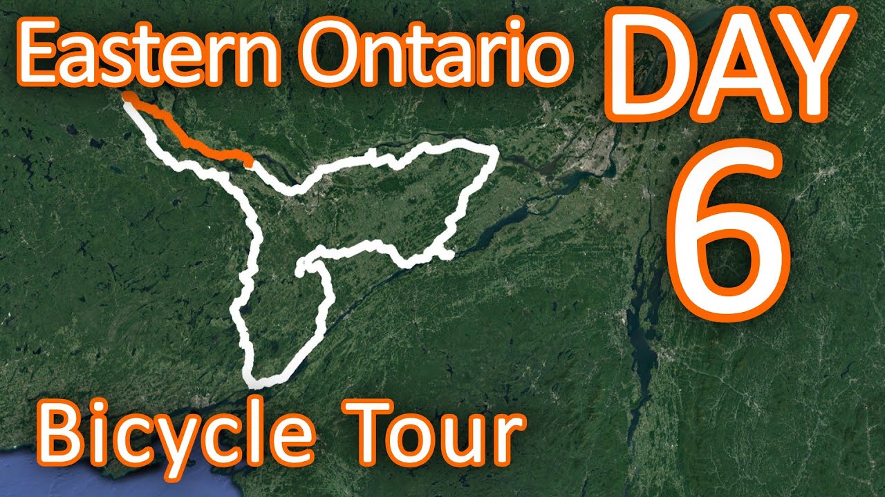 Eastern Ontario Bike Tour - Day 6 - Fitzroy Harbour to Pembroke