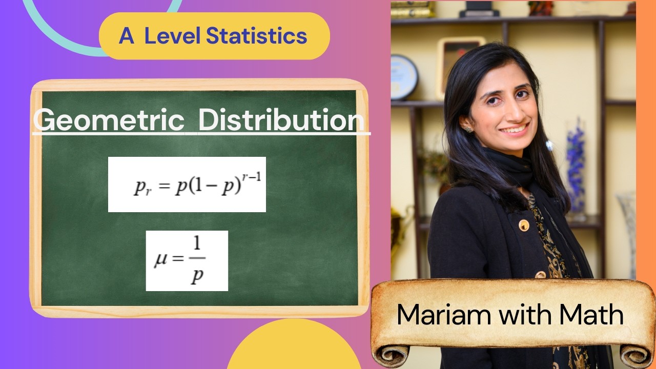 Geometric Distribution Worksheet Q6 to Q16 A Levels Math 9709