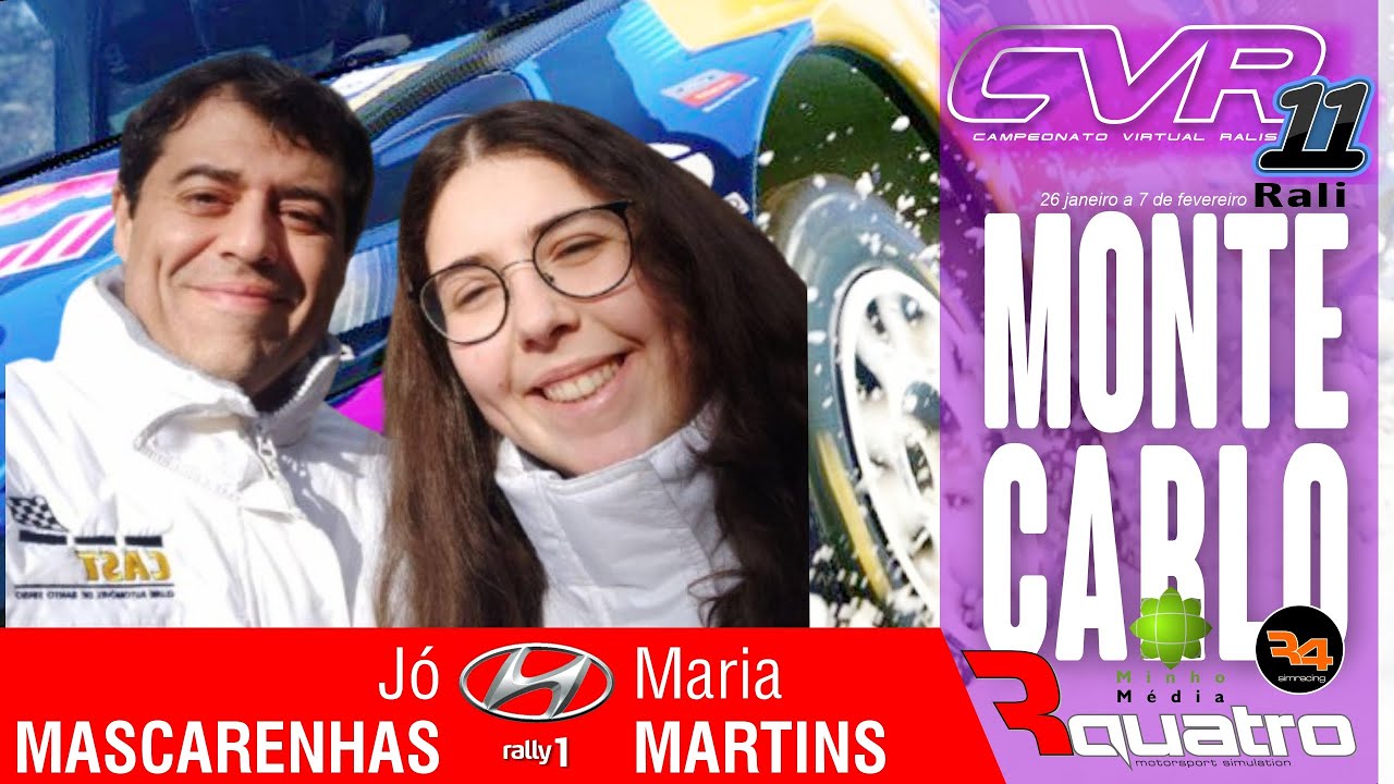 CVR 11: 1 - Rali de Monte Carlo  -  Jó Mascarenhas / Maria Martins