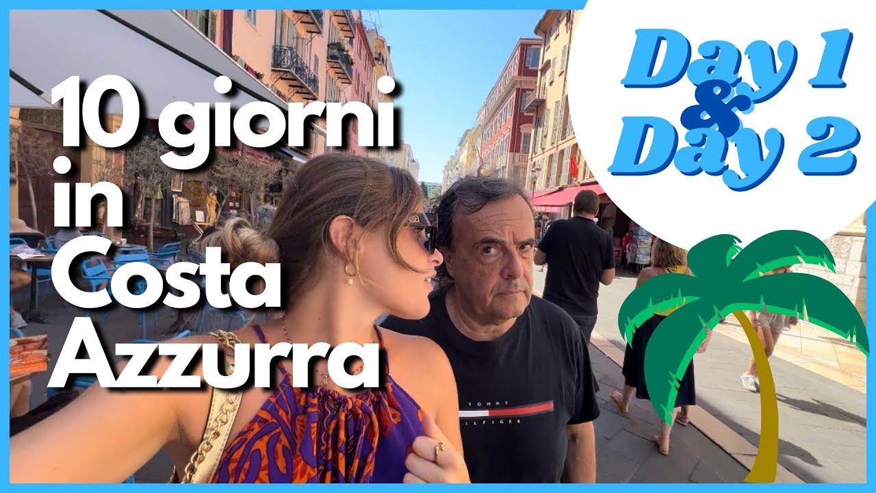 Vlog DAY 1 e DAY 2 in Costa Azzurra!!