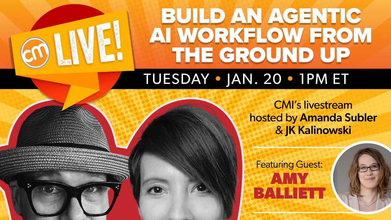 Build an Agentic AI workflow From The Ground Up | Live With CMI