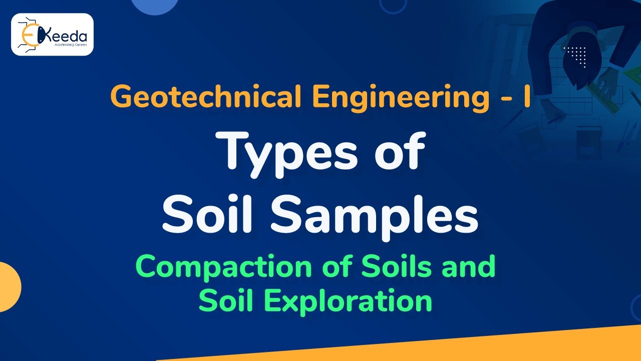 Types of Soil Samples - Compaction of Soils and Soil Exploration - Geotechnical Engineering 1