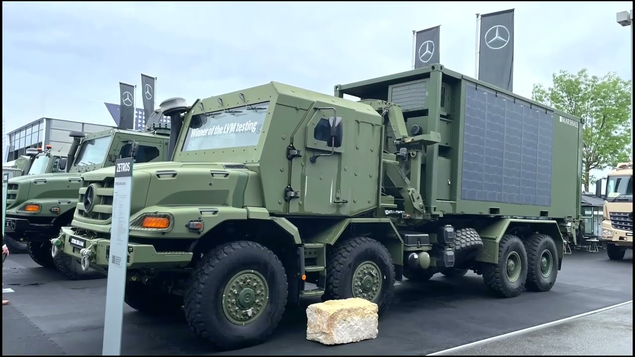 Mercedes Military Vehicles  @ Eurosatory Paris 2024 - Mercedes-Benz, Daimler Trucks, Koluman