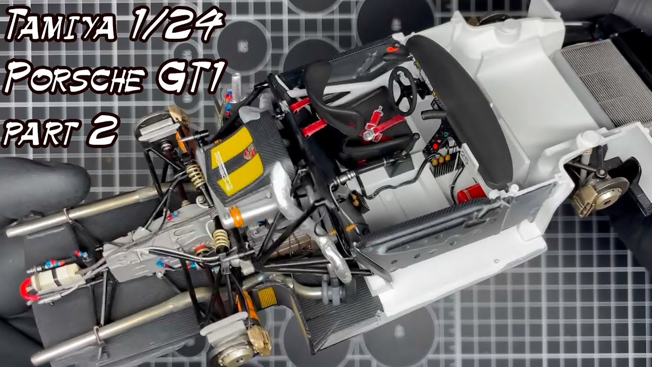 Porsche GT1 1/24 Part 2