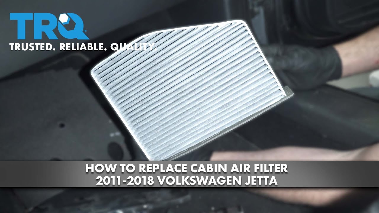 Как заменить салонный фильтр на Volkswagen Jetta 2011-2018