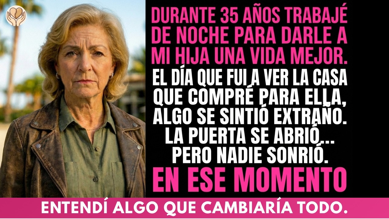 Mi hija me cerró la puerta de la casa que yo pagué… así que cancelé el cheque y todo cambió