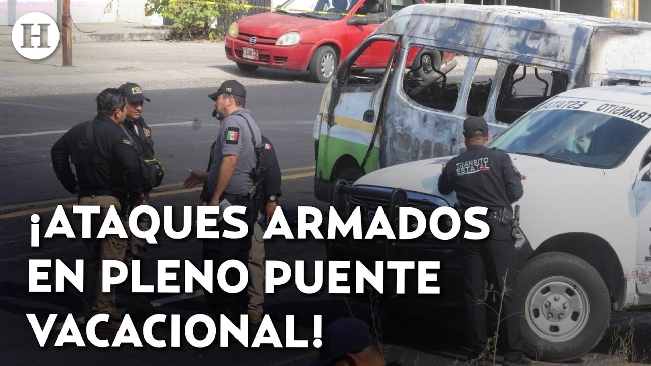 ¡Vacaciones marcadas por la violencia! Ataques armados provocan la muerte de 4 personas en Acapulco