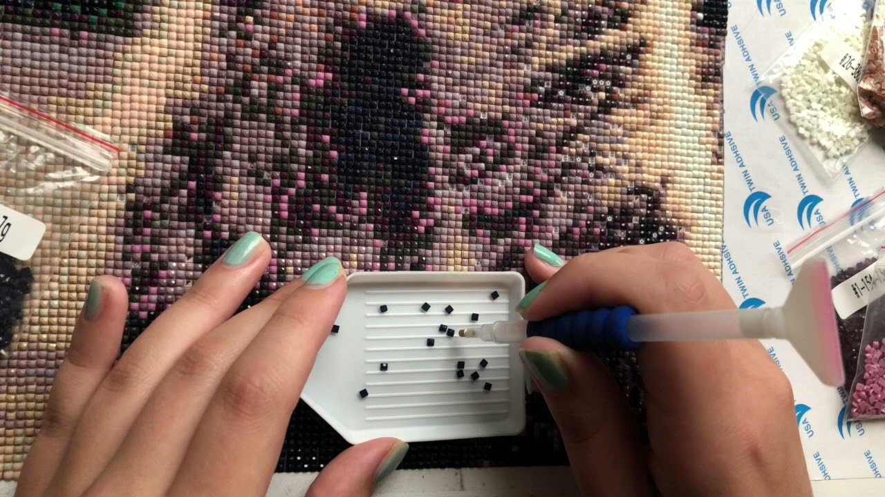 Diamond painting and chat with me