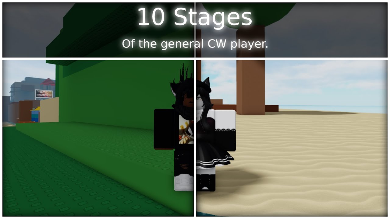 10 Stages of a general CW player...
