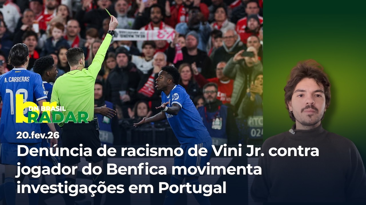 Denúncia de racismo de Vini Jr. contra jogador do Benfica abre investigações | Radar 20/02