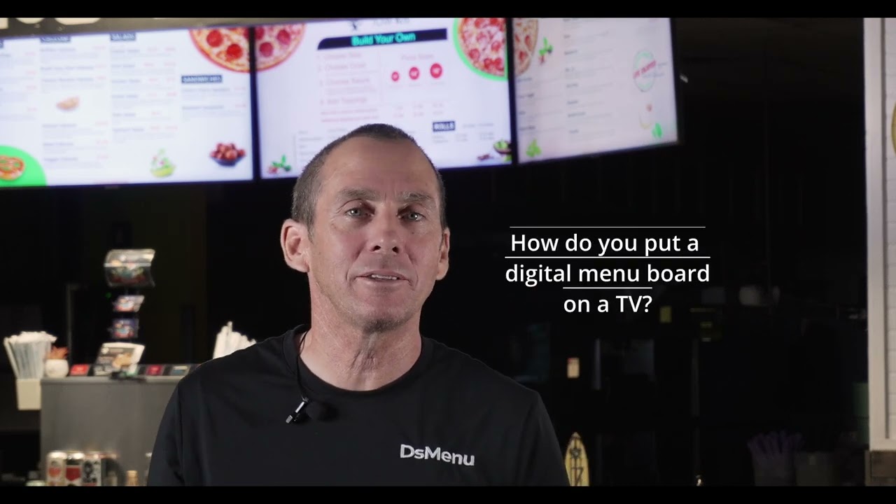 How to Put a Digital Menu Board on Any TV | DSMenu Demo at Townie&rsquo;s Pizzeria