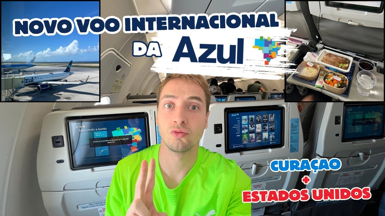 Como é o Voar Internacional com a Azul saindo de BH - Curaçao, Fort Lauderdale e Outras Conexões 🛫