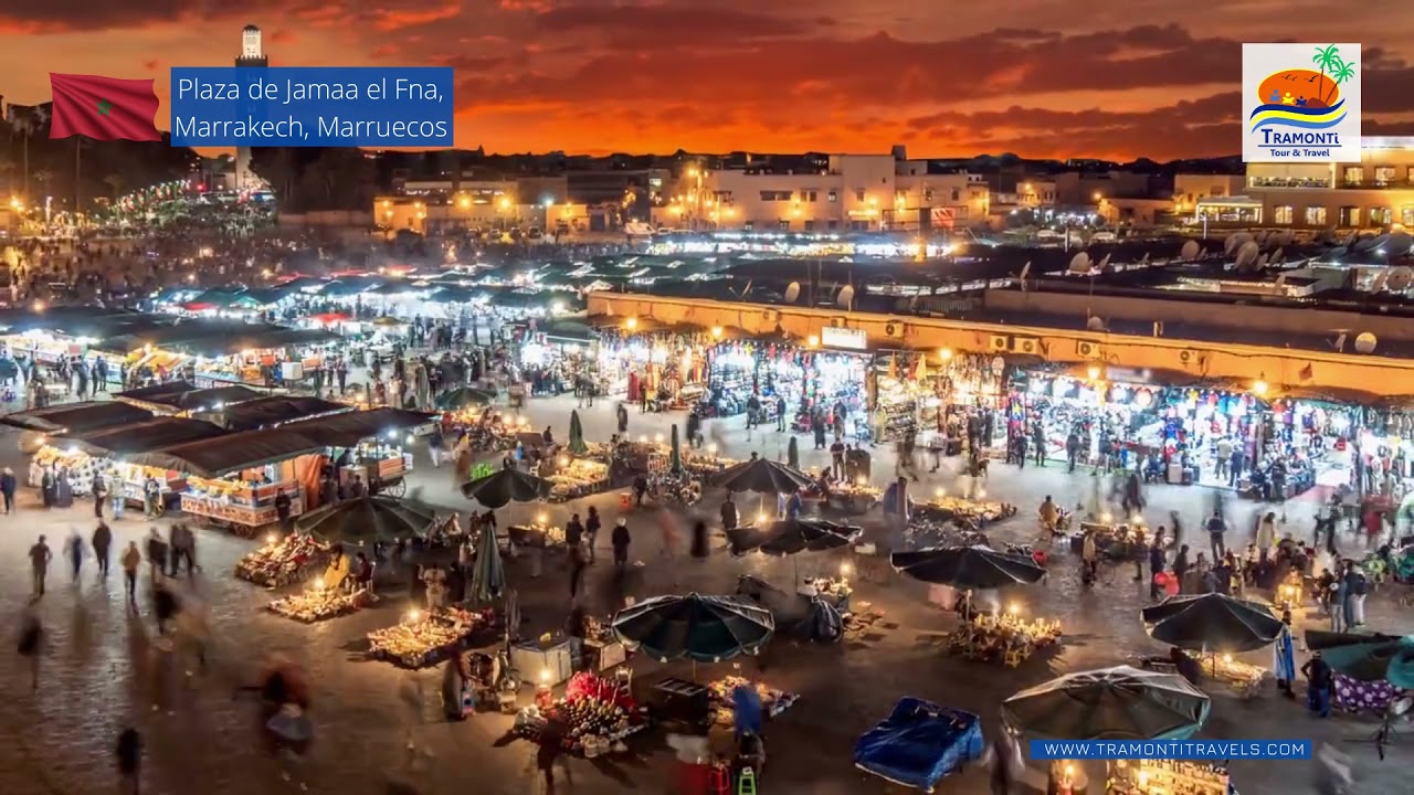 Plaza de Jamaa el Fna, Marrakech, Marruecos