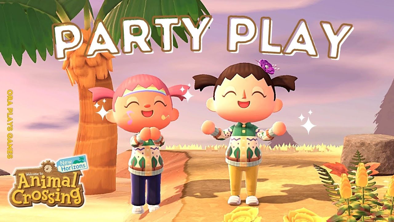 How to Party Play in ACNH 2.0 | Local Co-op Multiplayer Animal Crossing New Horizons