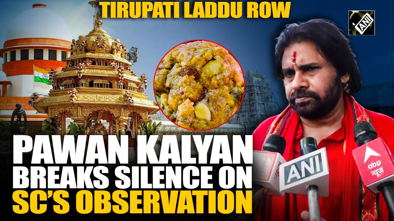 “Confusion regarding date …” Pawan Kalyan on Supreme Court’s observation on Tirupati Laddu Row