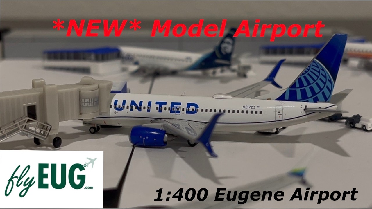 *NEW* MODEL AIRPORT! | 1:400 Eugene Airport Update #1 (Feb ‘26)