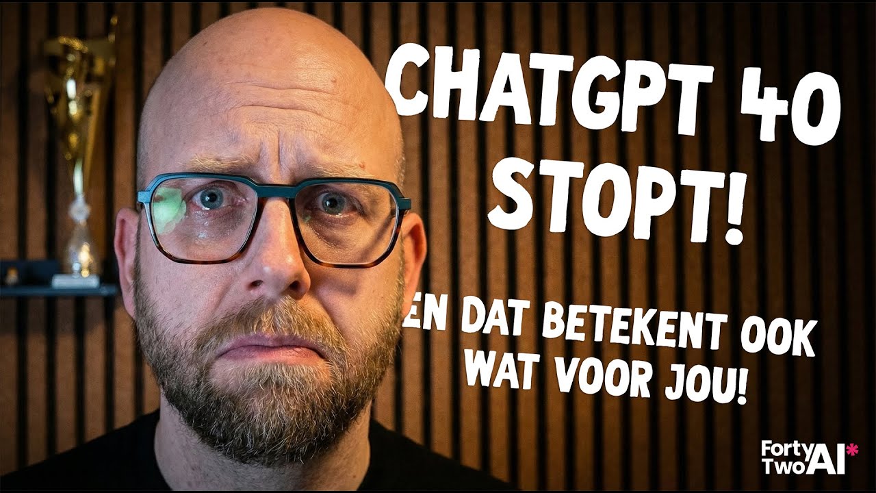 ChatGPT 4o stopt! En dit moet je daarover weten!