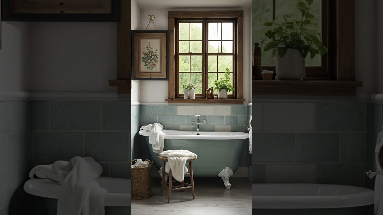24 Cozy Chic Farmhouse Bathroom Designs You'll Love