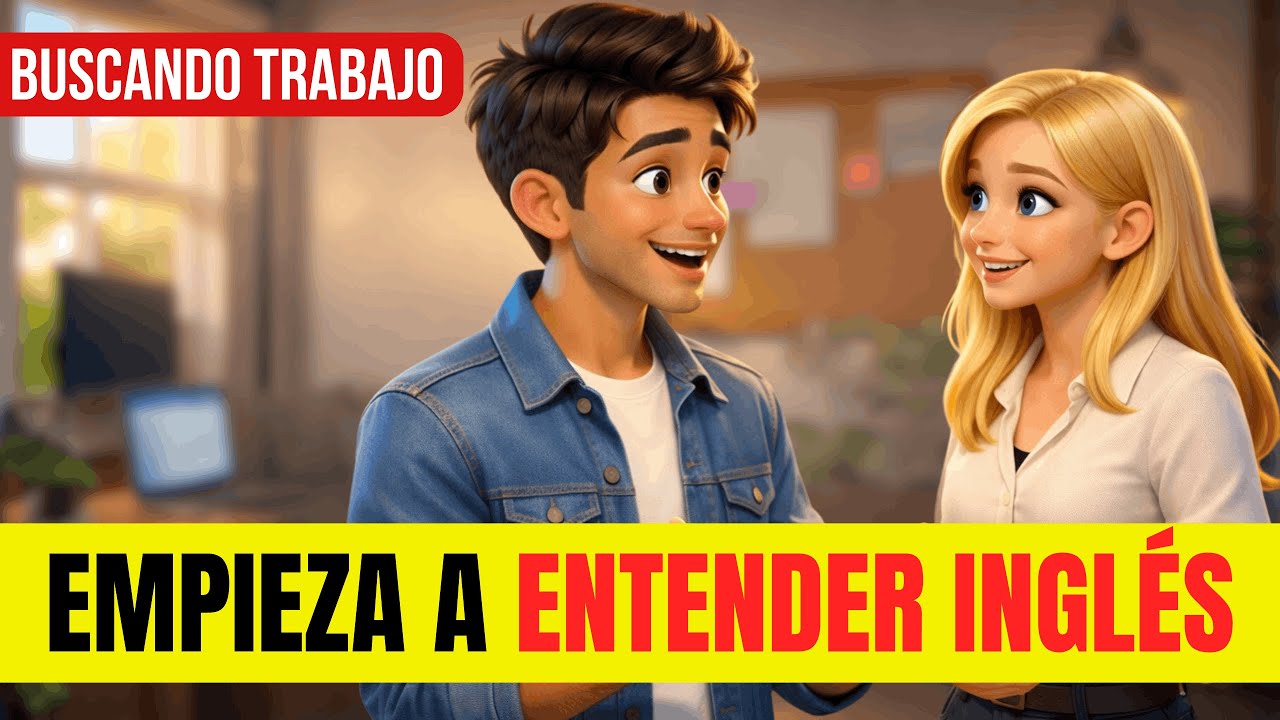 Escucha este Diálogo y Entenderás el Inglés Fácil y Rápido | Buscando Trabajo 💼