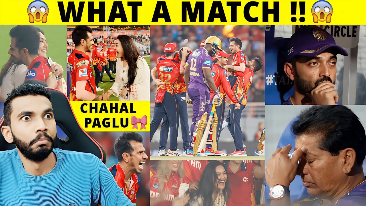 PBKS VS KKR THRILLER 😱PREITY ZINTA HUG CHAHAL | IPL 2025