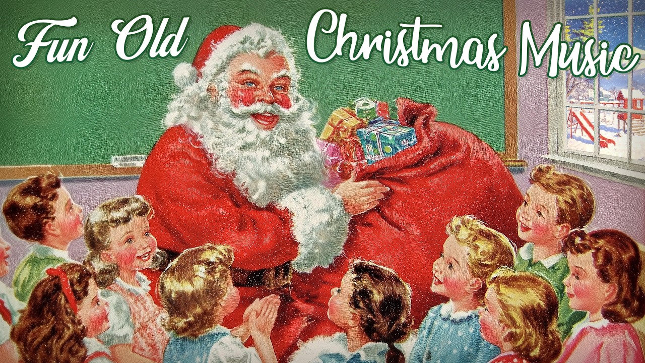 Fun Old Christmas Music Playlist 🎅 Vintage Christmas Songs Radio Station
