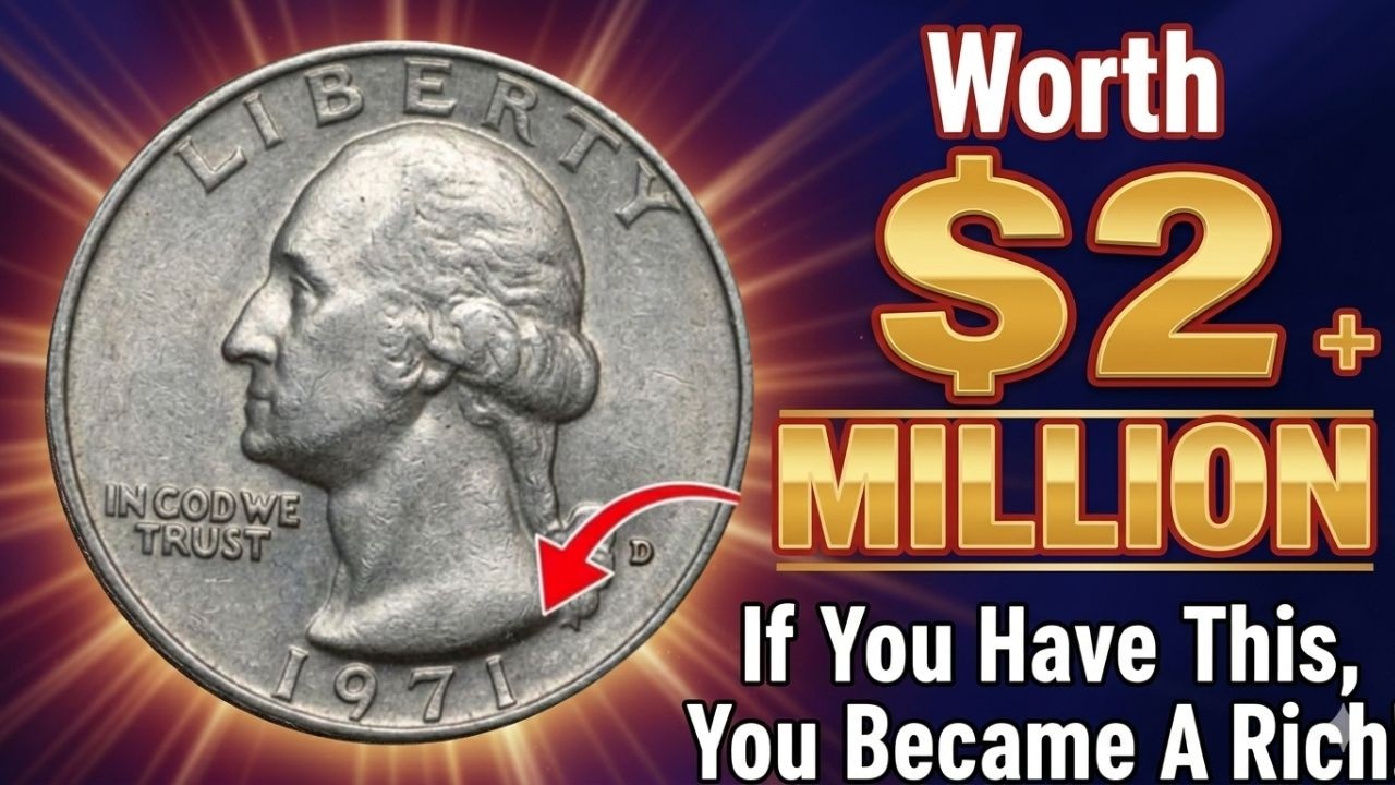 MOST VALUABLE 1971-D Washington Quarter Coins Worth BIG MONEY!
