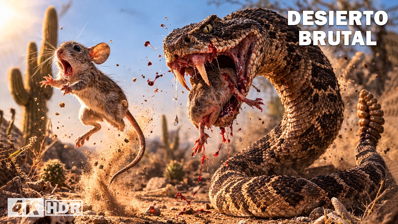 DESIERTO BRUTAL | Los Depredadores Más Salvajes del Desierto | Documental Completo