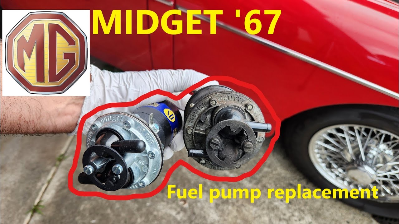 MG Midget '67 fuel pump replacement