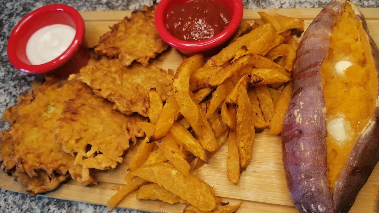 Три самых вкусных способа приготовить БАТАТ сладкий картофель