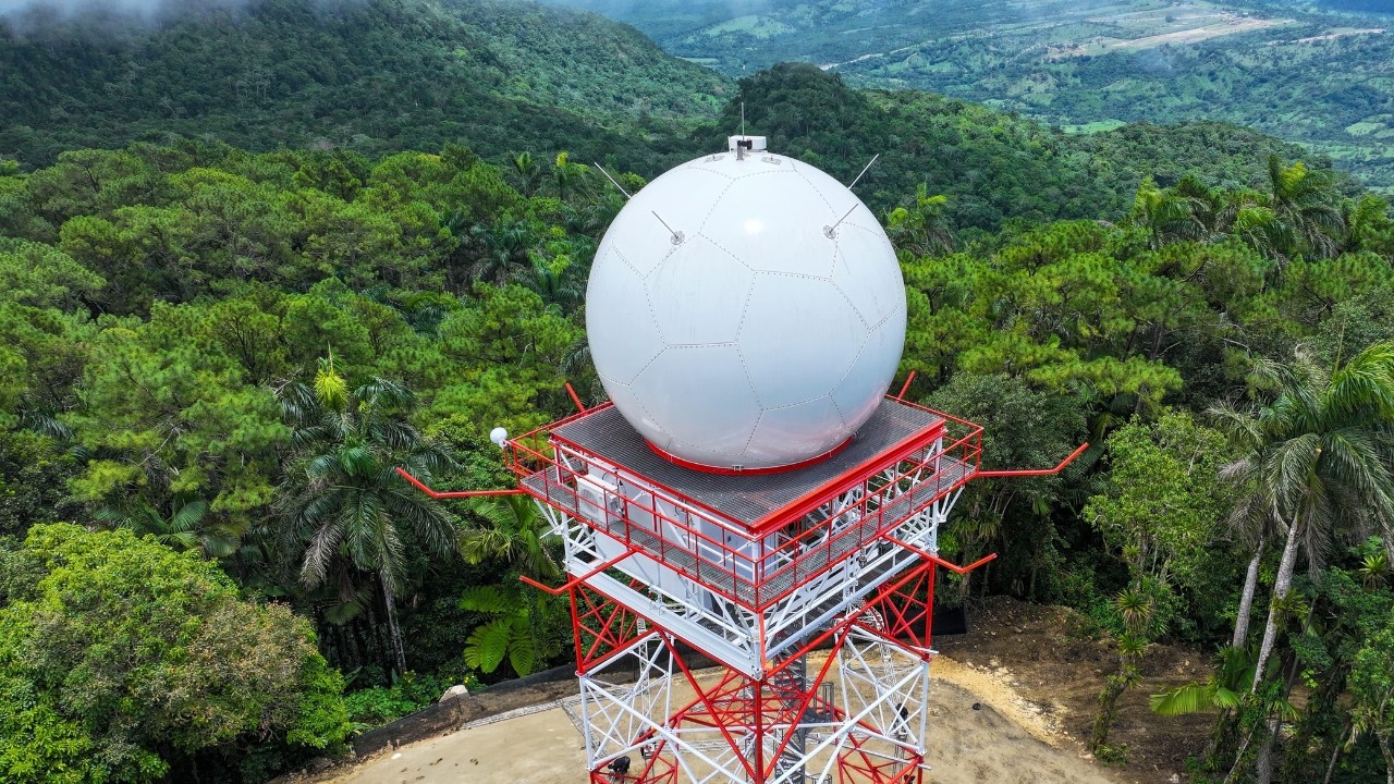 Inauguración Radar Meteorológico Doppler Banda C