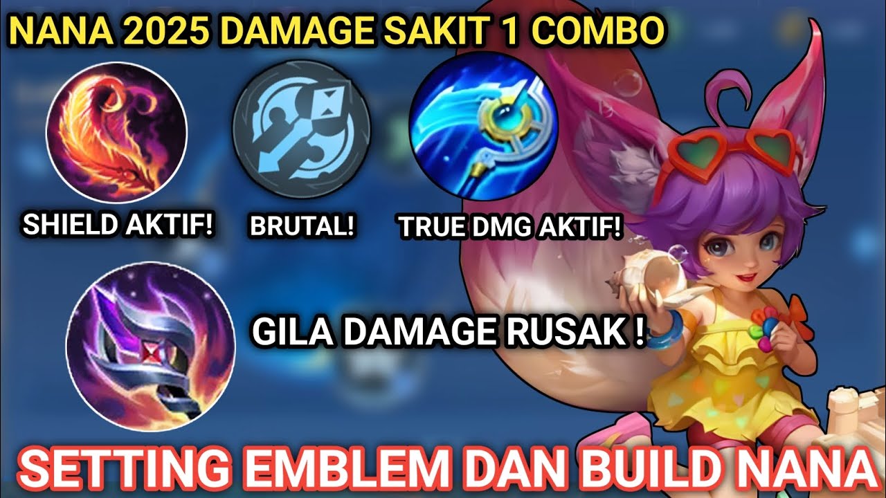 NANA NEW SET 2025 SETTING EMBLEM DAN BUILD NANA TERSAKIT 2025 EMBLEM NANA PALING SAKIT 2025